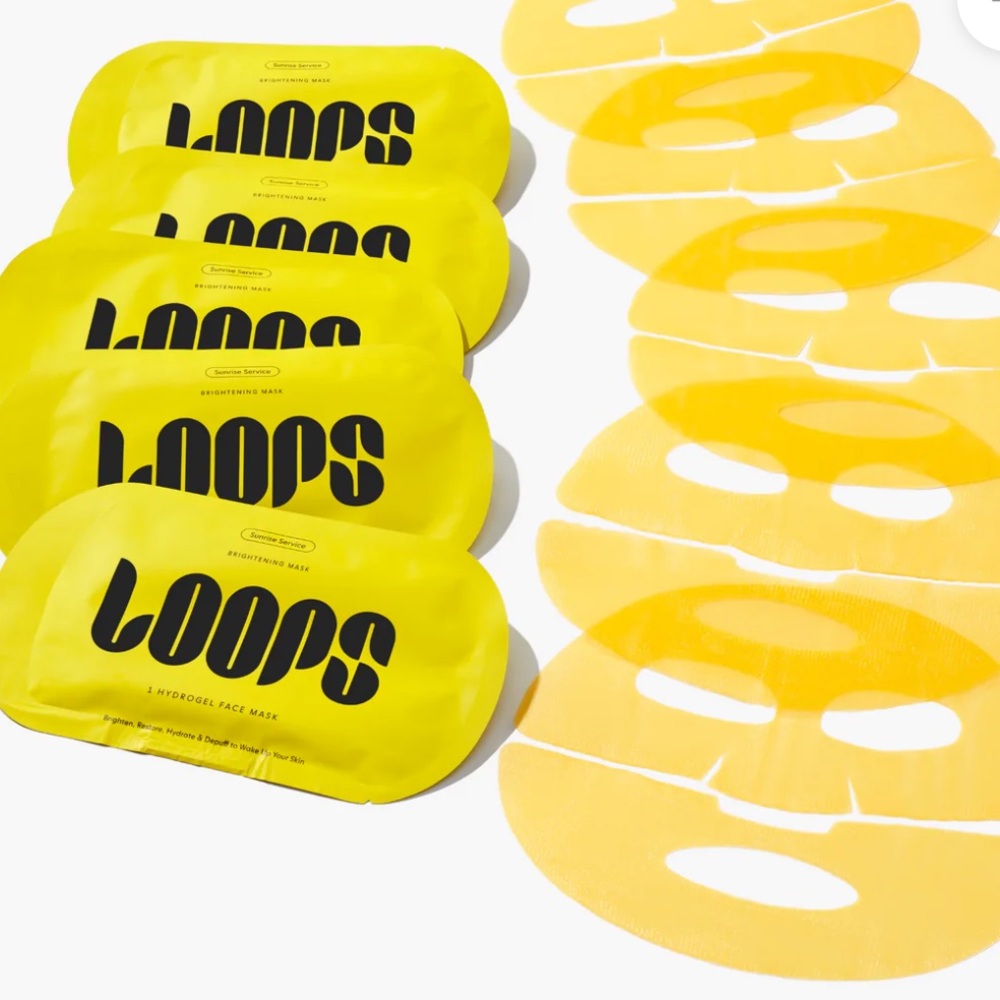 Loops Hydrogel Face Masks - Brightening